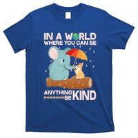 Cute Elephant And Corgi Be Kind T-Shirt