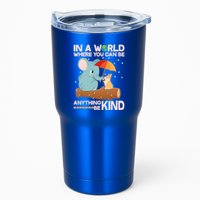 Cute Elephant And Corgi Be Kind Tumbler