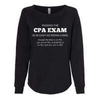 CPA Exam Accounting Major Certified Public Gift For Accountant Womens California Wash Sweatshirt