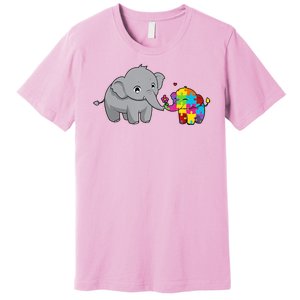 Cute Elephant Autism Awareness Premium T-Shirt