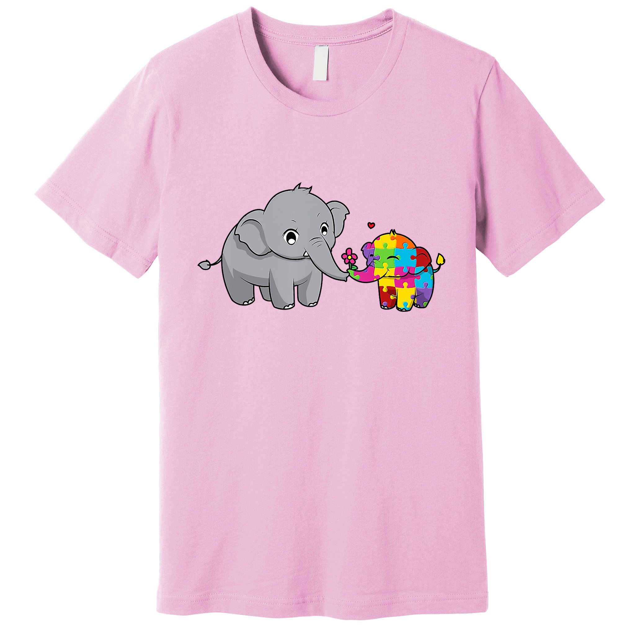 Cute Elephant Autism Awareness Premium T-Shirt