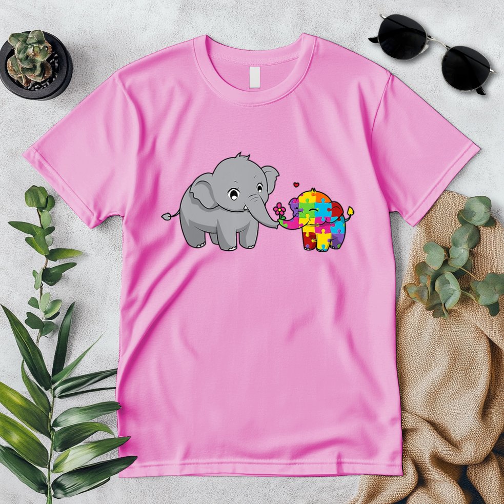 Cute Elephant Autism Awareness Premium T-Shirt