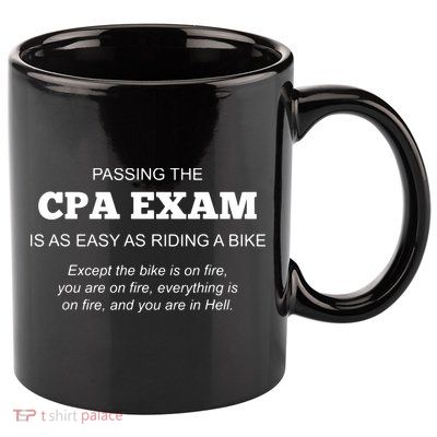 CPA Exam Accounting Major Certified Public Accountant 11oz C Handle Ceramic Mug