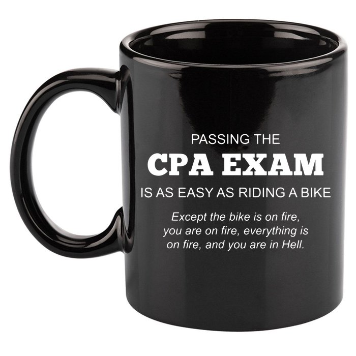 CPA Exam Accounting Major Certified Public Accountant 11oz C Handle Ceramic Mug