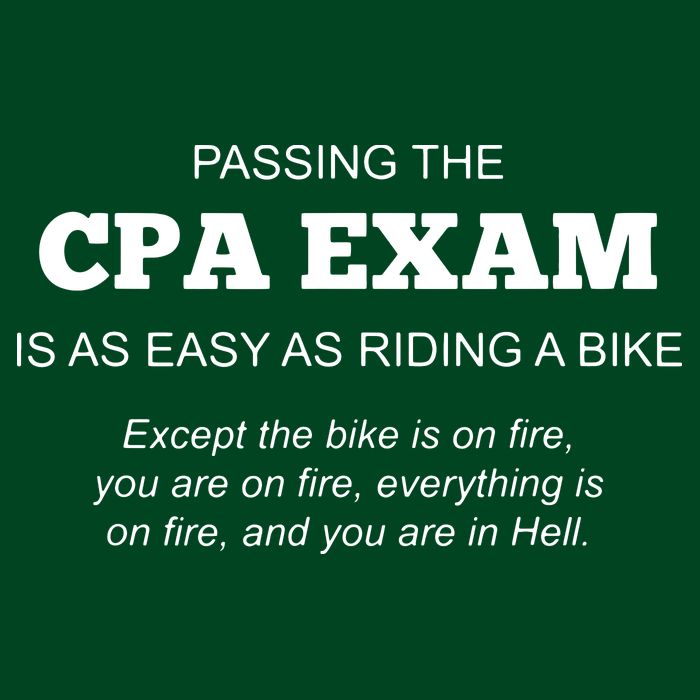 CPA Exam Accounting Major Certified Public Accountant Cooling Performance Crew T-Shirt