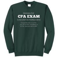 CPA Exam Accounting Major Certified Public Accountant Sweatshirt