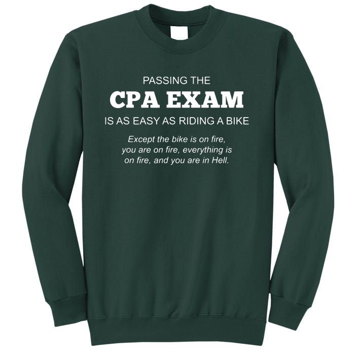 CPA Exam Accounting Major Certified Public Accountant Sweatshirt