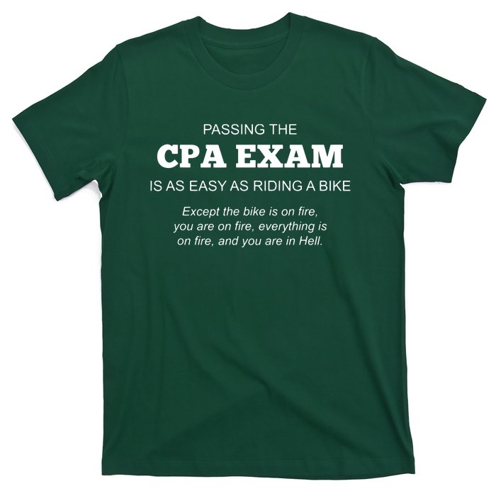 CPA Exam Accounting Major Certified Public Accountant T-Shirt