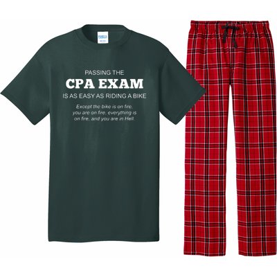 CPA Exam Accounting Major Certified Public Accountant Pajama Set