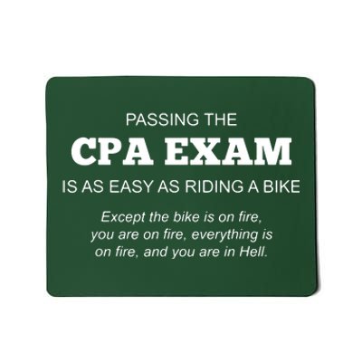 CPA Exam Accounting Major Certified Public Accountant Mousepad