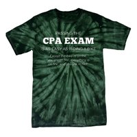 CPA Exam Accounting Major Certified Public Accountant Tie-Dye T-Shirt