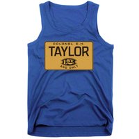 Colonel EH Bourbon Whiskey Badge Premium Tank Top