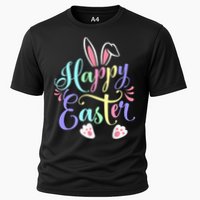 Cute Easter Bunny Face Funny Happy Easter Day Performance Shirt