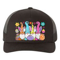 Cute Easter Bunny Spring Gnome Easter Egg Hunting And Basket Yupoong Adult 5-Panel Trucker Hat