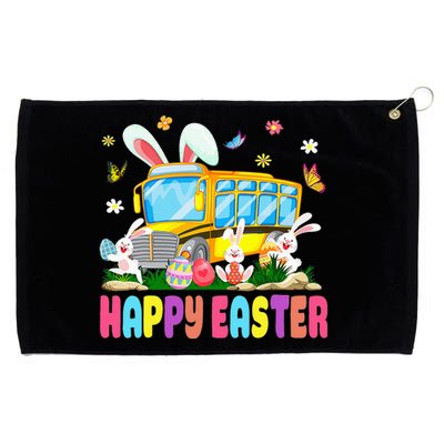 Cute Every Bunny's Favorite School Bus Driver Grommeted Golf Towel