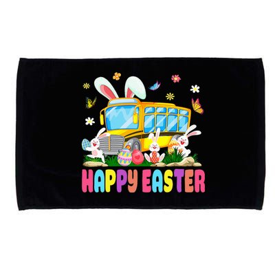 Cute Every Bunny's Favorite School Bus Driver Microfiber Hand Towel