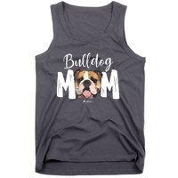 Cute English Bulldog Mom Top Funny Dog Walking For Women Tank Top