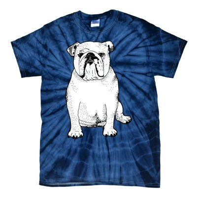 Cute English Bulldog Gifts For Dog Lover And Owner Tie-Dye T-Shirt