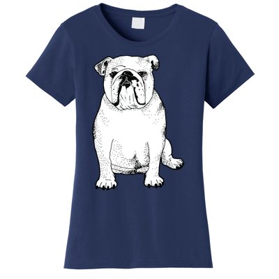 Cute English Bulldog Gifts For Dog Lover And Owner Women's T-Shirt