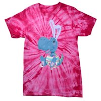 Cute Easter Baby Dinosaur Easter Egg Tie-Dye T-Shirt