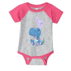 Cute Easter Baby Dinosaur Easter Egg Infant Baby Jersey Bodysuit