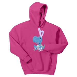 Cute Easter Baby Dinosaur Easter Egg Kids Hoodie