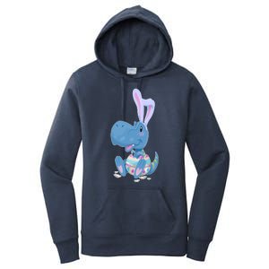 Cute Easter Baby Dinosaur Easter Egg Women's Pullover Hoodie