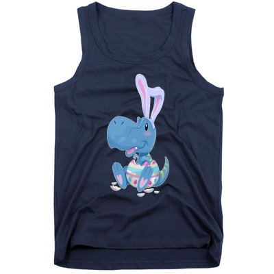 Cute Easter Baby Dinosaur Easter Egg Tank Top