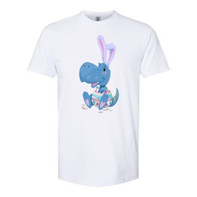 Cute Easter Baby Dinosaur Easter Egg Softstyle® CVC T-Shirt