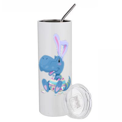 Cute Easter Baby Dinosaur Easter Egg Stainless Steel Tumbler