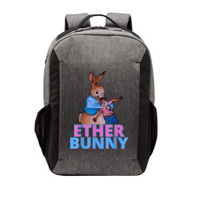 Colored Ether Bunny Easter Vector Backpack