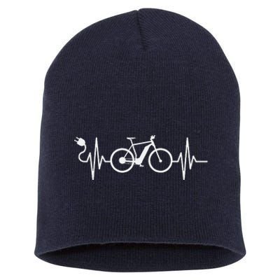 Cycling Electric Bicycle Cyclist Ebike Short Acrylic Beanie