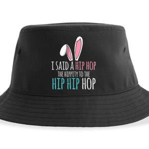 Cute Easter Bunny I Said A Hip Hop Funny Sustainable Bucket Hat