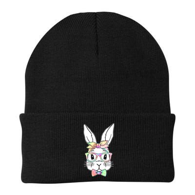 Cute Easter Bunny Pastel Tie Dye Bow Tie Glasses Beanie