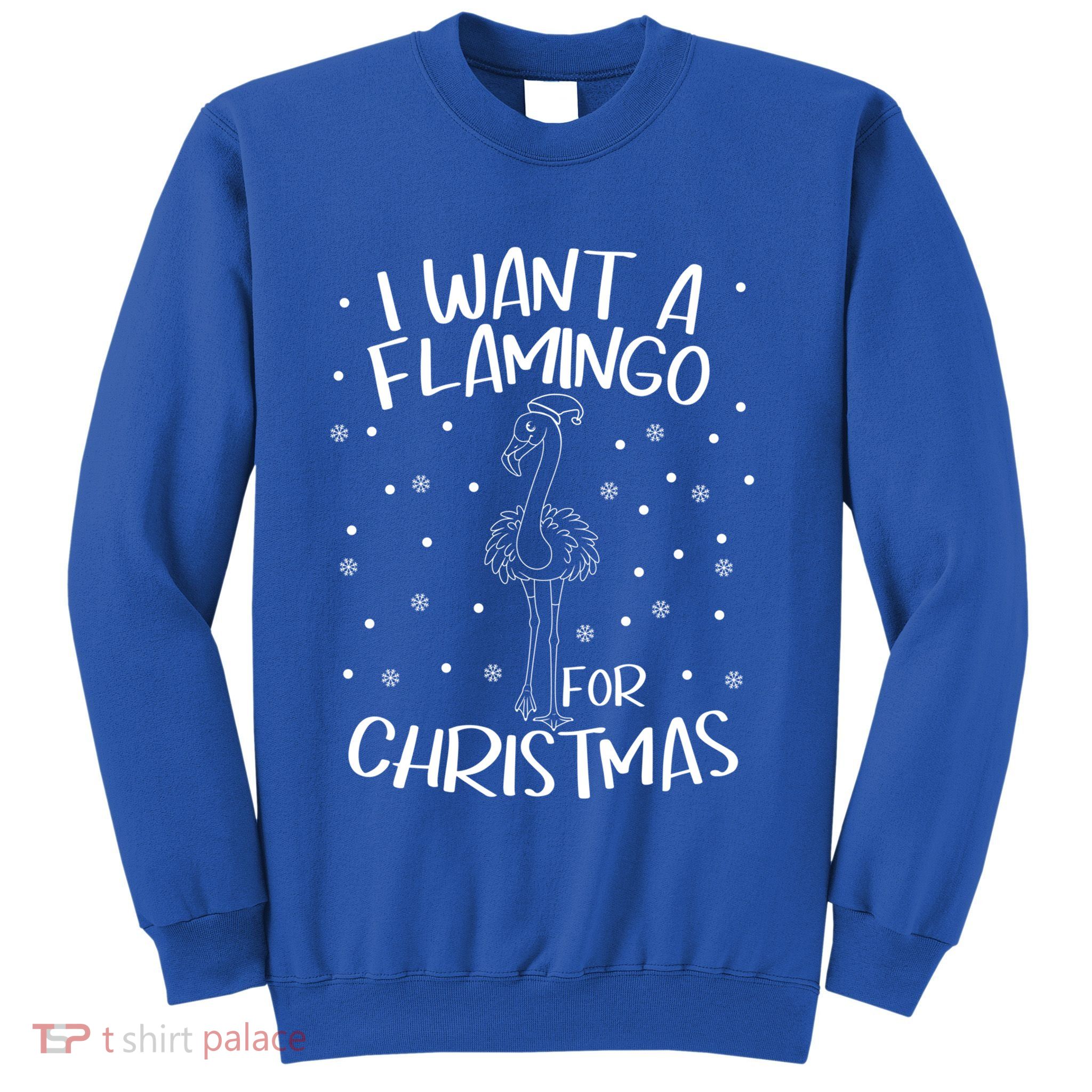 Christmas Exotic Bird Funny Flamazing Flamingo For Christmas Cute Gift Sweatshirt