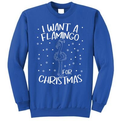 Christmas Exotic Bird Funny Flamazing Flamingo For Christmas Cute Gift Sweatshirt