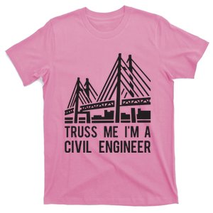 Civil Engineer Bridge Design Engineering Tee T-Shirt