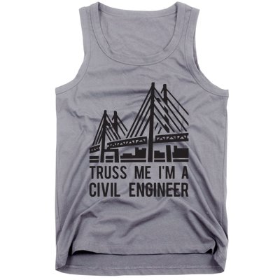 Civil Engineer Bridge Design Engineering Tee Tank Top