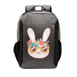 Cute Easter Bunny With Flower Crown And Sunglasses Vector Backpack