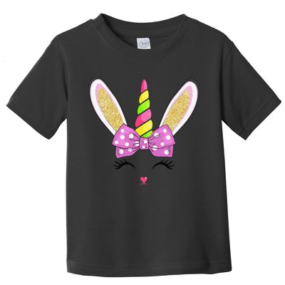 Cute Easter Bunny Face Toddler T-Shirt