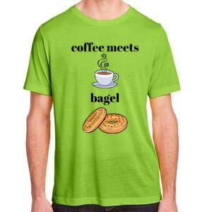 Coffee Er Bagels Food Lover Funny Coffee Meets Bagels Gift Adult ChromaSoft Performance T-Shirt