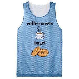 Coffee Er Bagels Food Lover Funny Coffee Meets Bagels Gift Mesh Reversible Basketball Jersey Tank