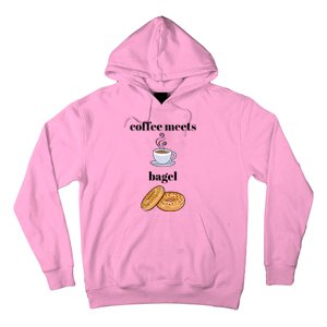 Coffee Er Bagels Food Lover Funny Coffee Meets Bagels Gift Hoodie