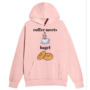 Coffee Er Bagels Food Lover Funny Coffee Meets Bagels Gift Urban Pullover Hoodie