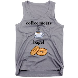 Coffee Er Bagels Food Lover Funny Coffee Meets Bagels Gift Tank Top