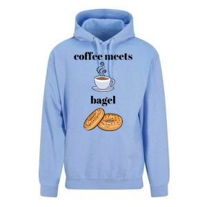 Coffee Er Bagels Food Lover Funny Coffee Meets Bagels Gift Unisex Surf Hoodie