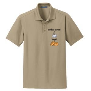 Coffee Er Bagels Food Lover Funny Coffee Meets Bagels Gift Dry Zone Grid Polo