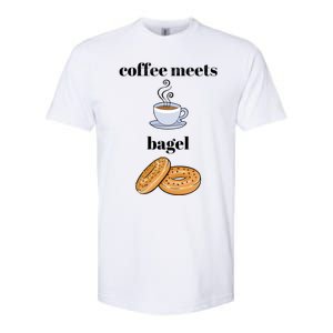 Coffee Er Bagels Food Lover Funny Coffee Meets Bagels Gift Softstyle CVC T-Shirt