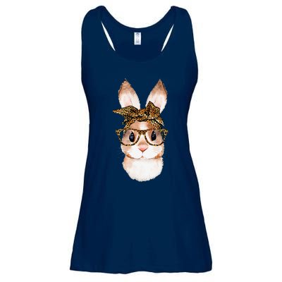 Cute Easter Bunny Mom Easter Leopard Year Of The Rabbit Ladies Essential Flowy Tank