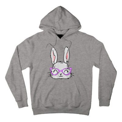 Cute Easter Bunny Face Shirt for Wo Girl Kid Tall Hoodie